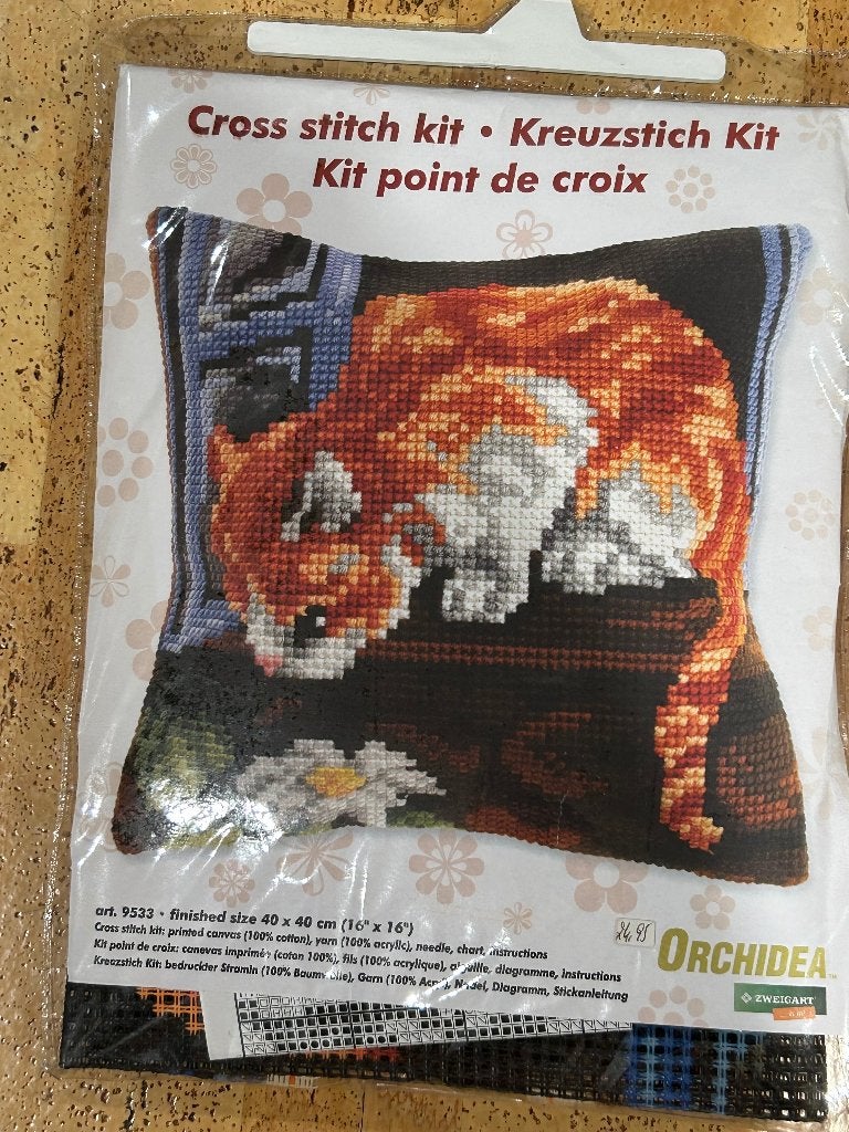 Borduurpakket, Hobby en Vrije tijd, Ophalen of Verzenden, Nieuw, Handborduren, Borduurpakket