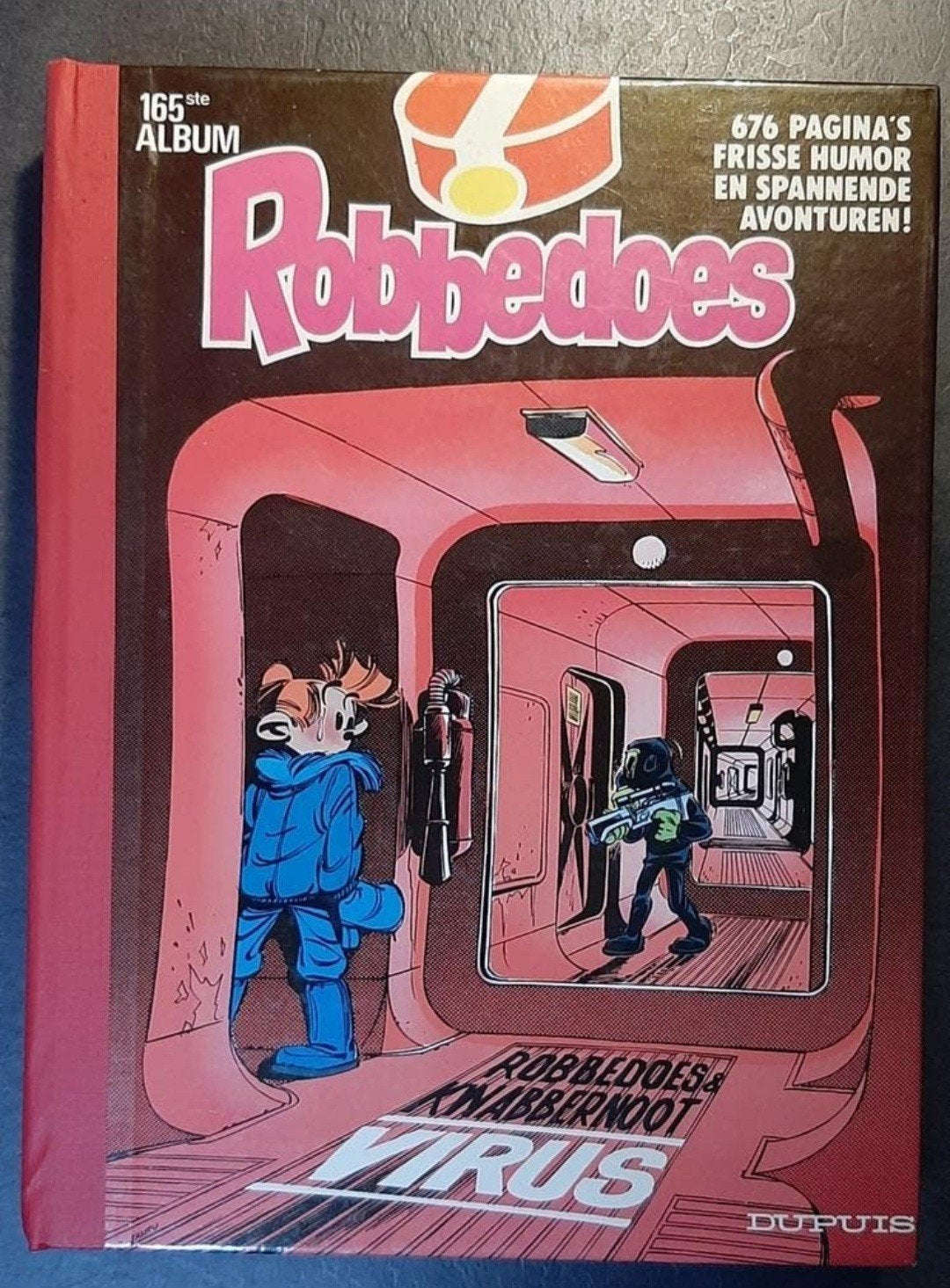Robbedoes & Kwabbernoot/Virus/1983/nr.28/Als nieuw, Boeken, Overige gebieden, Ophalen of Verzenden, Zo goed als nieuw, Meerdere comics