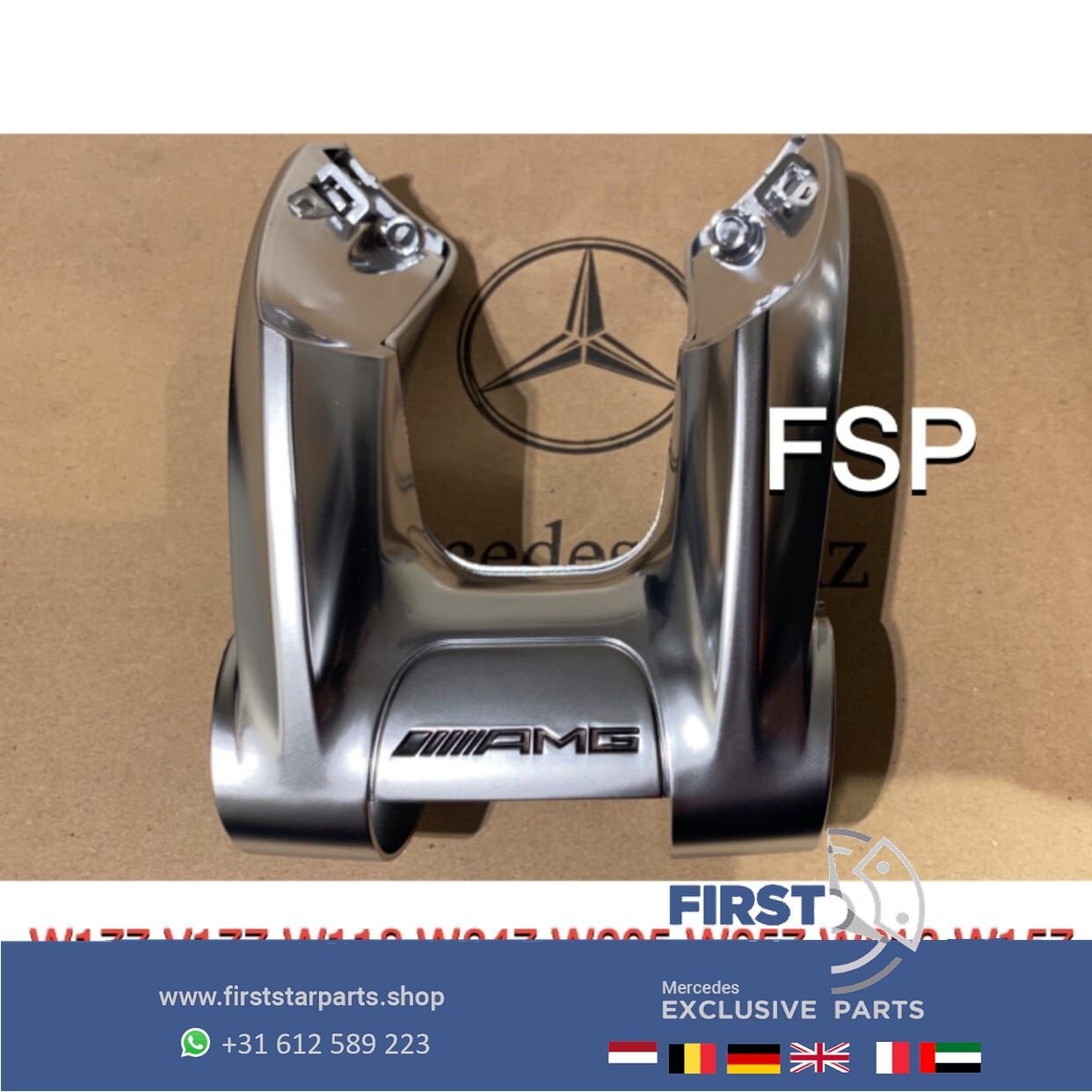 AMG STUUR LOGO W177 W118 W205 W213 W463 W157 W253 W167 W293, Gebruikt, -, Voor, Ophalen of Verzenden