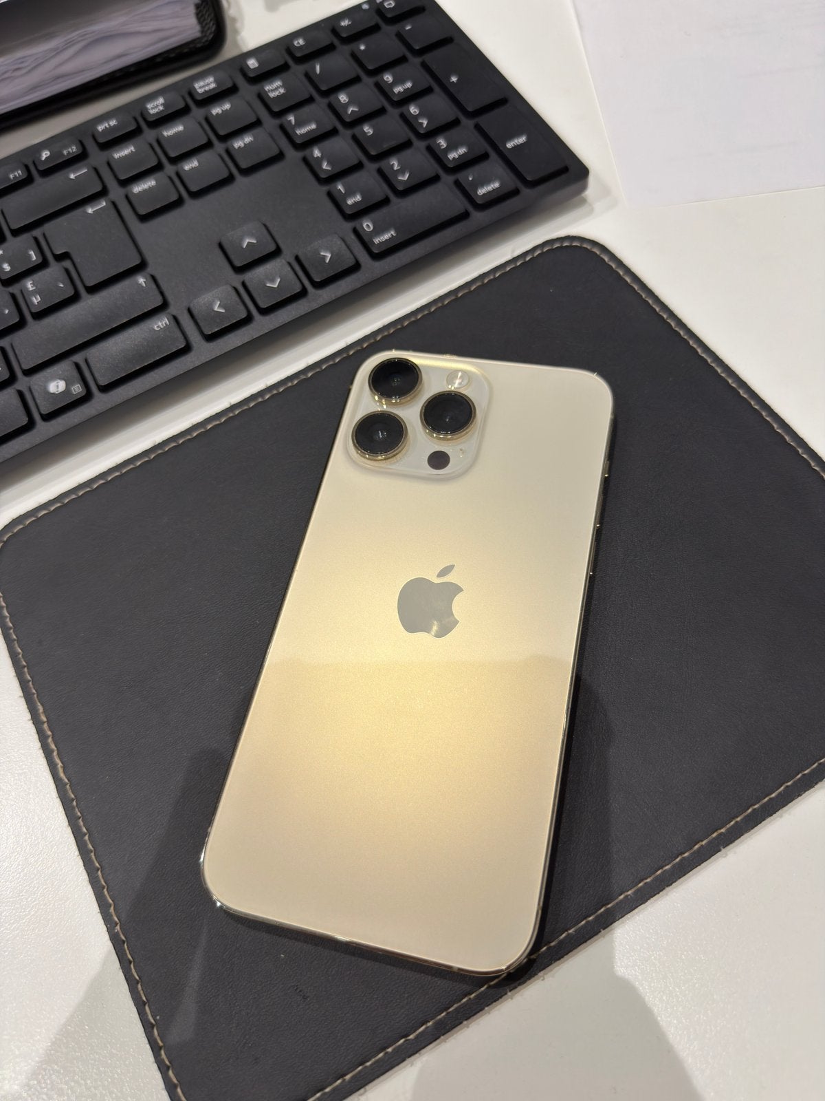 Iphone 14 pro max 256g Gold, Télécoms, Enlèvement, Comme neuf, Protection, Apple
