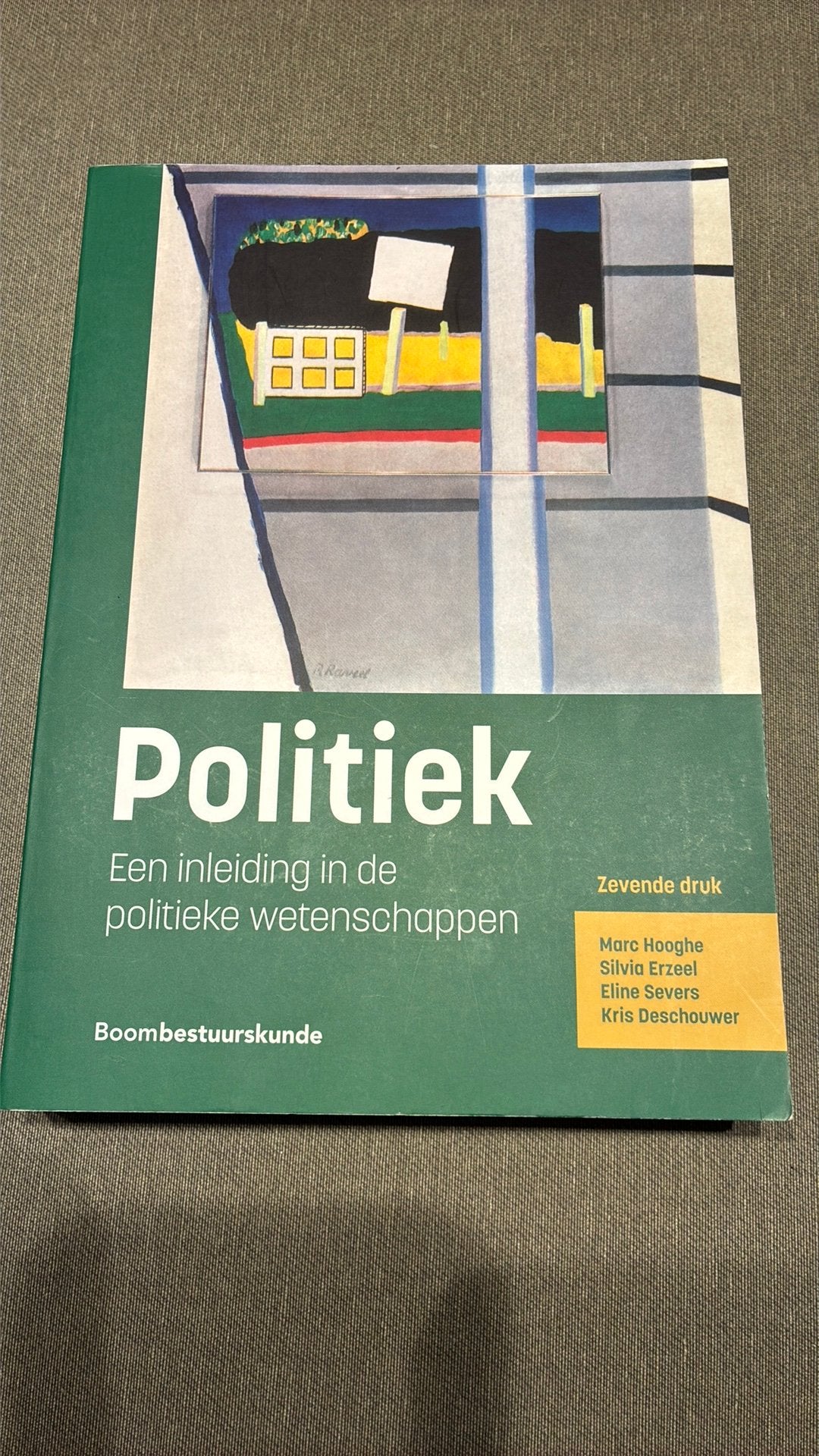 Marc Hooghe - Politiek, Enlèvement, Marc Hooghe; Kris Deschouwer; Silvia Erzeel; Eline Severs