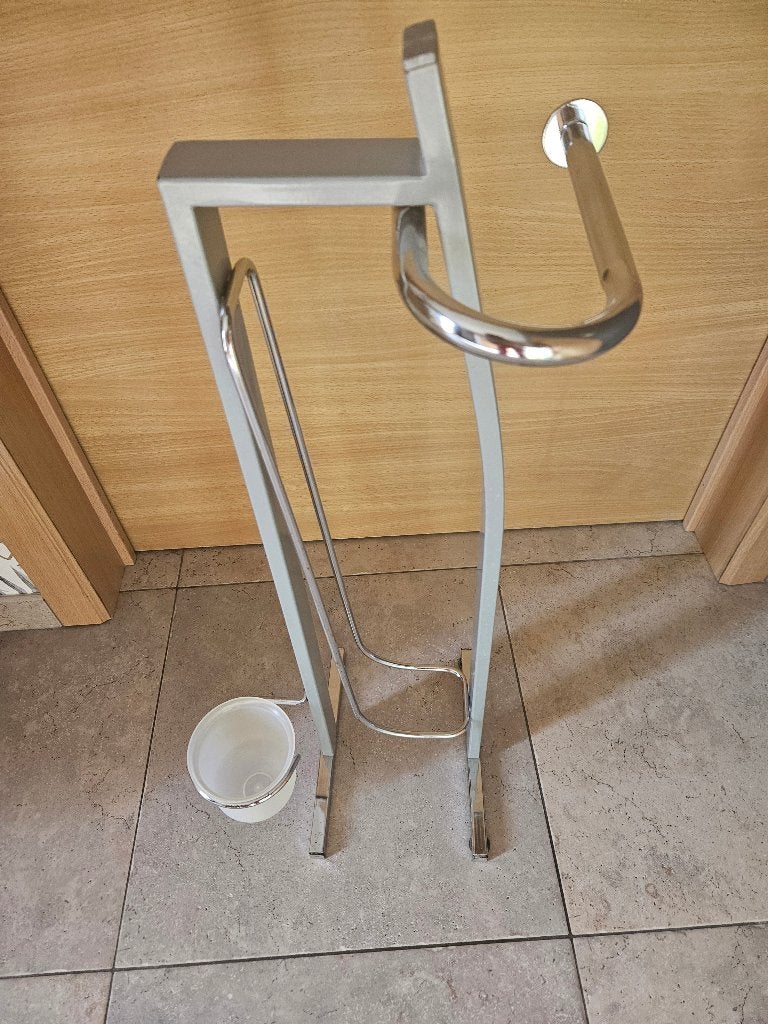 Porte rouleaux et brosse WC, Enlèvement, Utilisé