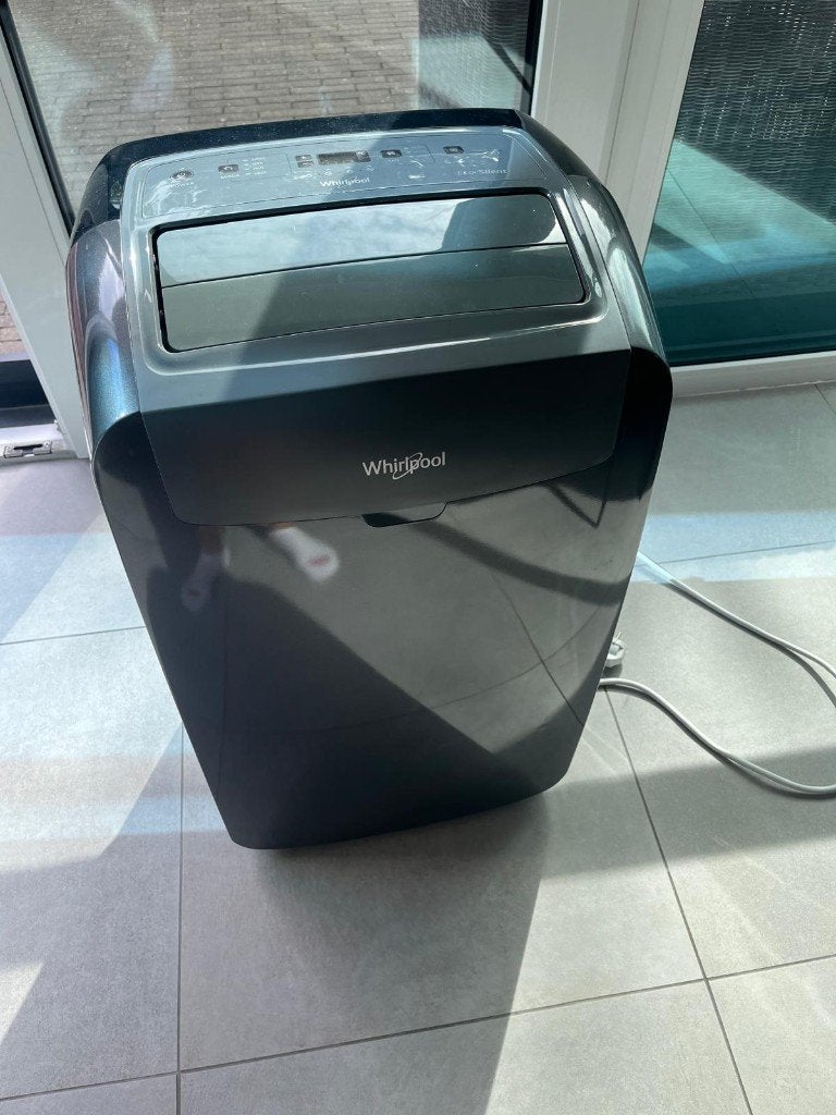 Whirlpool PACB212HP mobiele airco – zo goed als nieuw, Elektronische apparatuur, Ophalen, Mobiele airco, Afstandsbediening