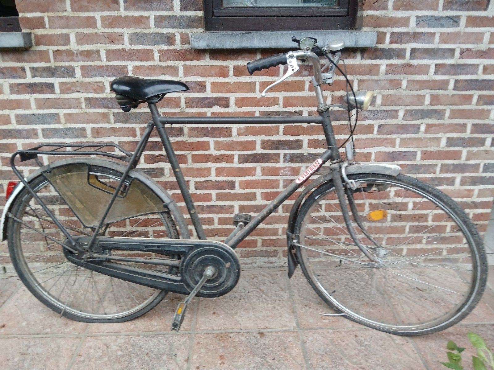 gratis fiets, Ophalen