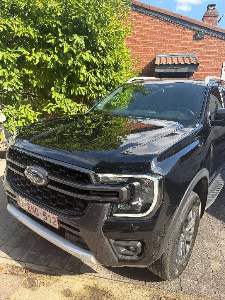 Ford ranger 2L 11/23, Auto's, 4 cilinders, Zwart, Vierwielaandrijving, Particulier