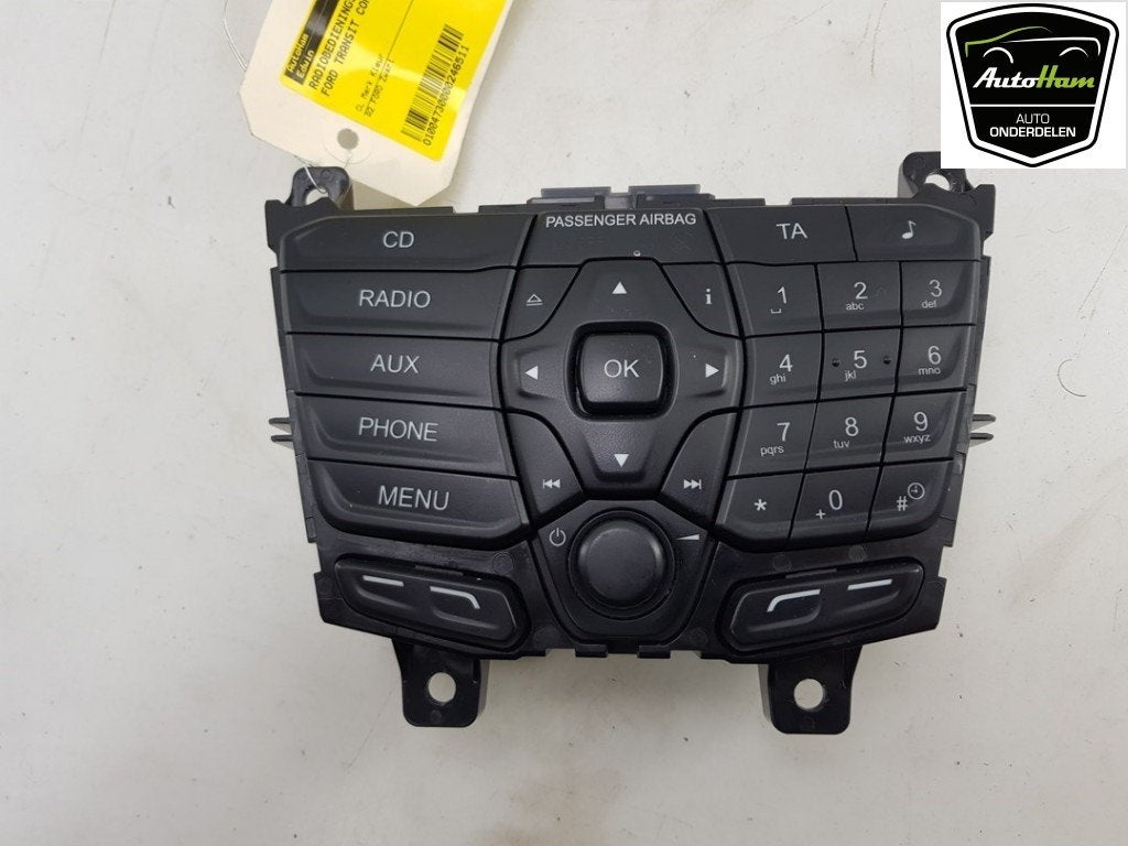 RADIOBEDIENING PANEEL Ford Transit Connect (PJ2) (01-2013/-), Gebruikt, Ford
