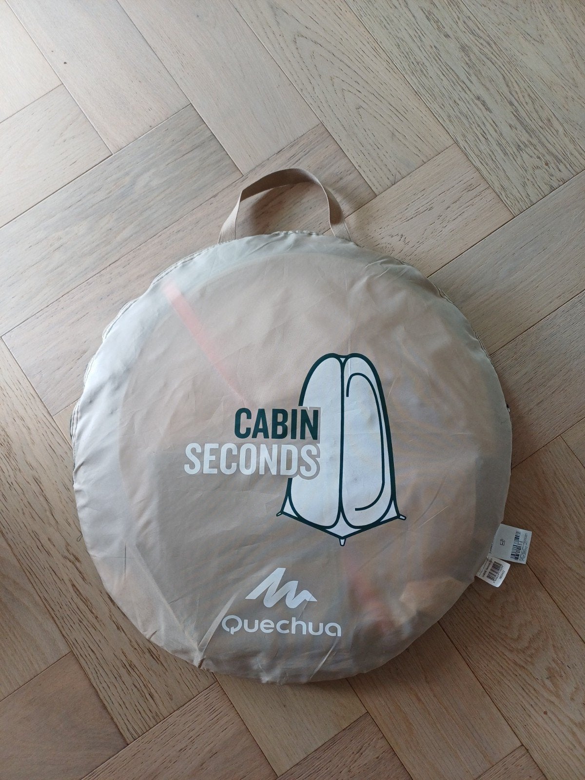 Decathlon cabin seconds pop-up douchetent, Caravanes & Camping, Tentes, Enlèvement