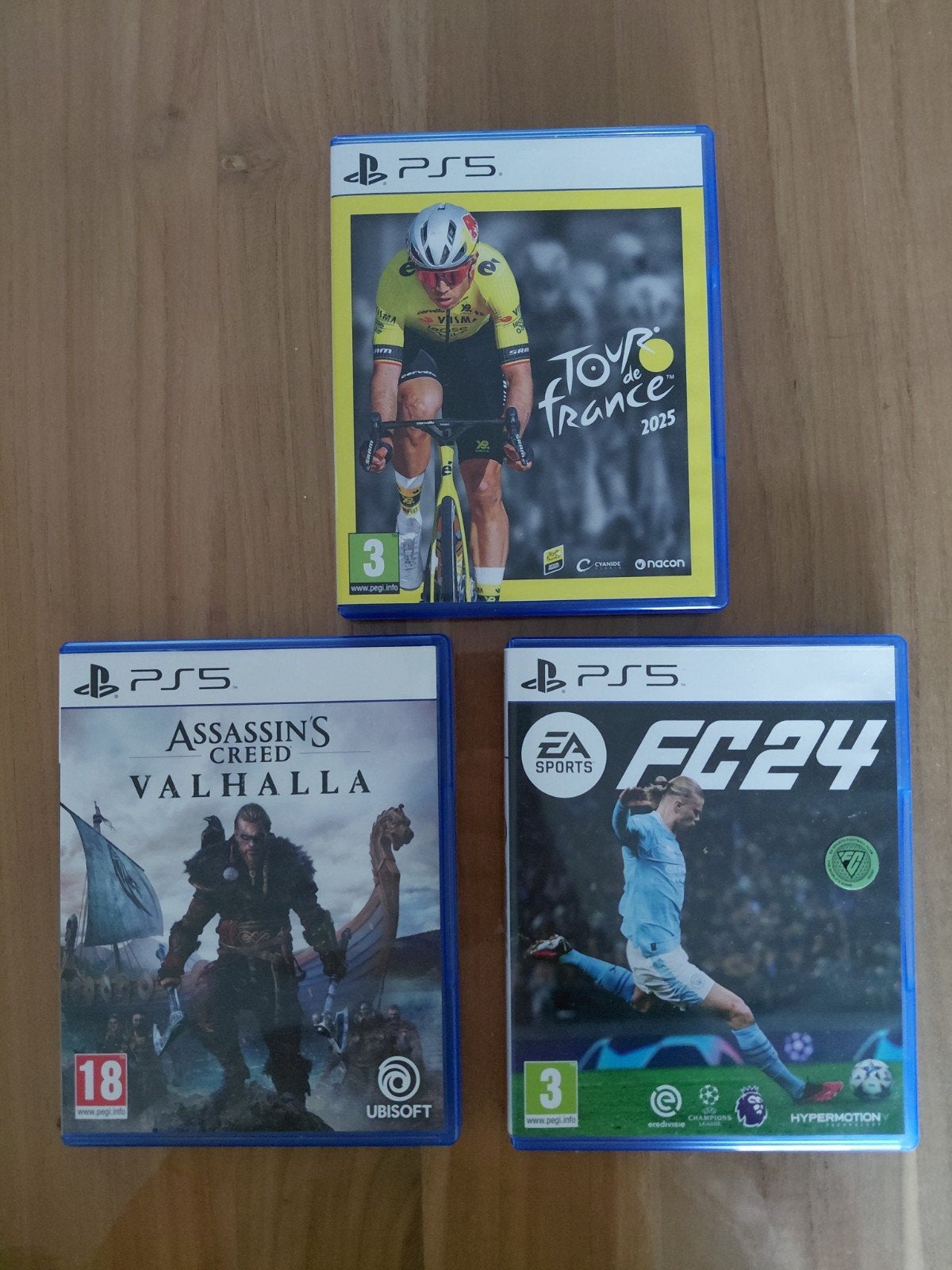 PS5: FC 24 / Assassins Creed Valhalla / Tour de France 2025, Games en Spelcomputers, Games | Sony PlayStation 5, Ophalen of Verzenden