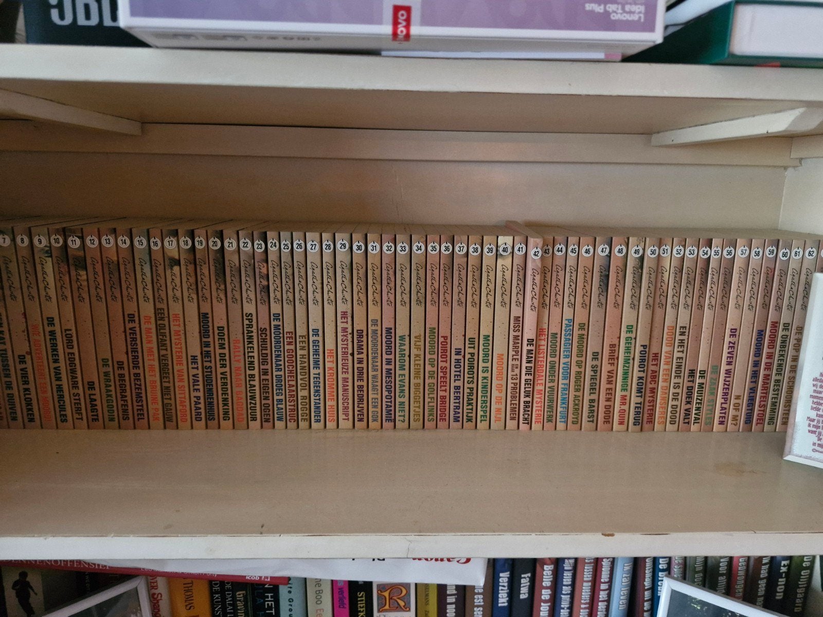 Ensemble complet de 65 livres d'Agatha Christie, Livres, Enlèvement ou Envoi, Comme neuf