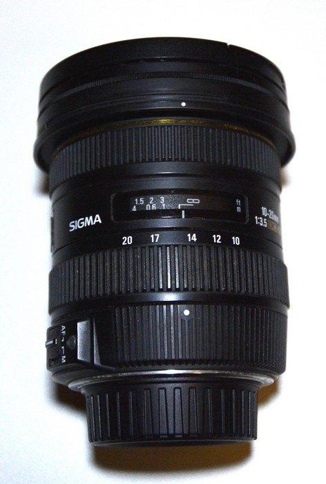 SIGMA 10-20 EX DC HSM-lens (Nikon) + polarisatiefilter, Audio, Tv en Foto, Foto | Lenzen en Objectieven, Verzenden, Zo goed als nieuw