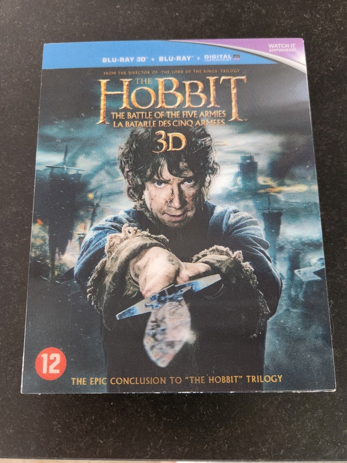 The Hobbit 3D, Ophalen, Avontuur, Engels, Zo goed als nieuw
