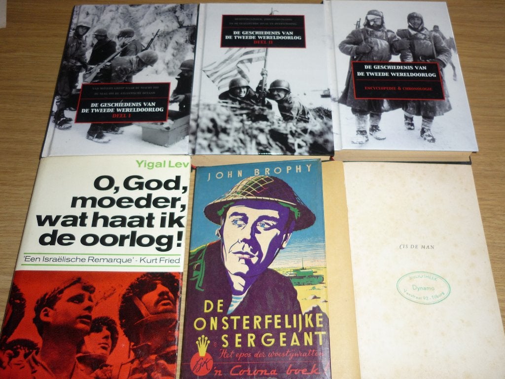 Verschillende oude oorlogsboeken, Boeken, Ophalen of Verzenden