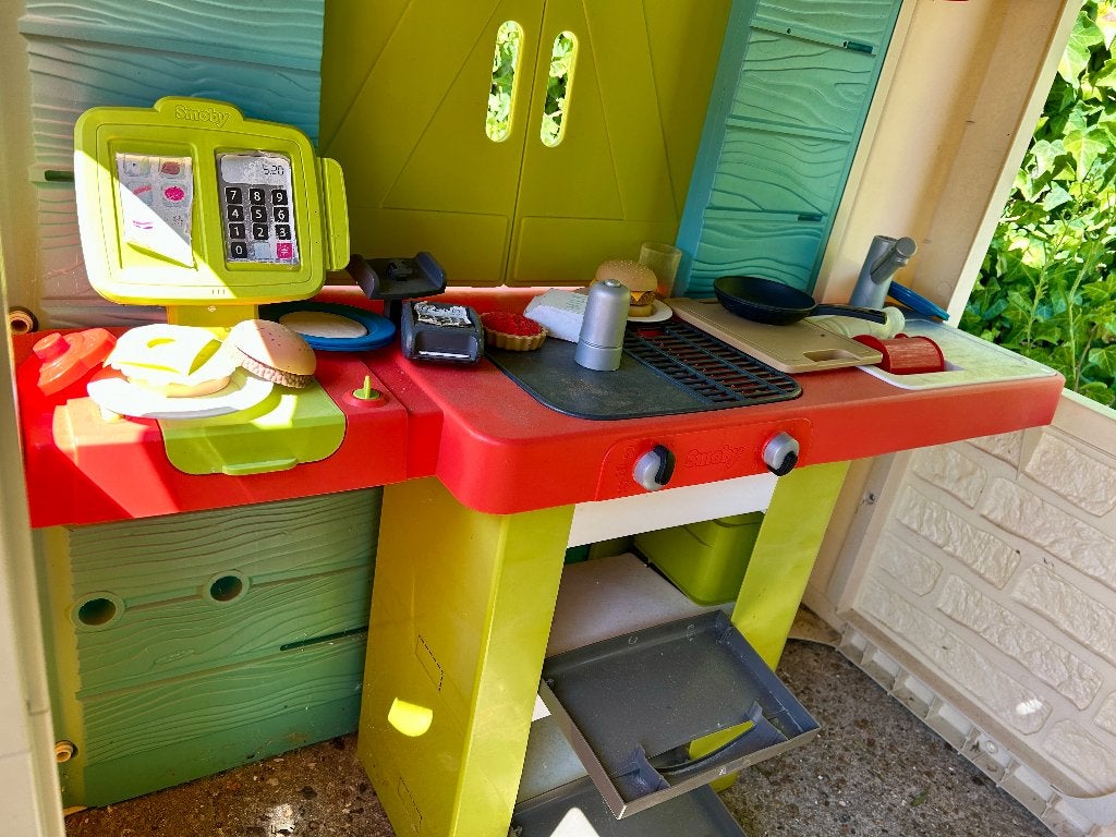 Speelhuis Smoby, Kinderen en Baby's, Speelgoed | Buiten | Speelhuisjes, Ophalen, Gebruikt, Kunststof