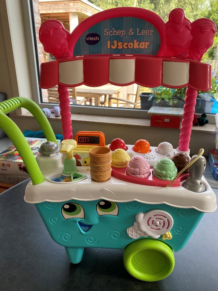 Vtech ijscokar, Kinderen en Baby's, Speelgoed | Vtech, Ophalen, Gebruikt, 2 tot 4 jaar