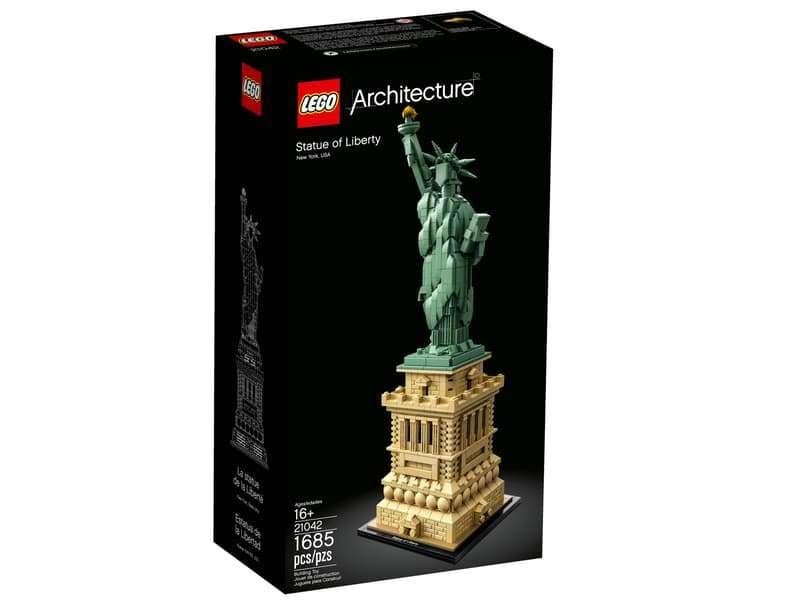 Lego 21042 - Architecture vrijheidsbeeld, Kinderen en Baby's, Speelgoed | Duplo en Lego, Lego, Ophalen of Verzenden, Zo goed als nieuw