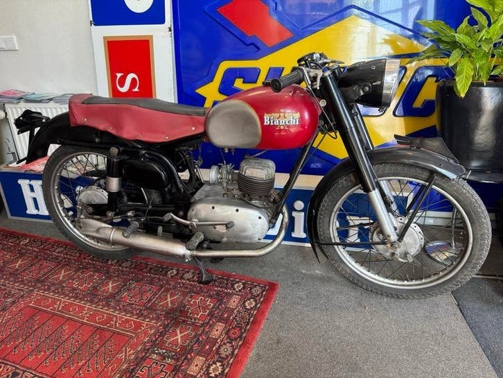 Bianchi Mendola 125 CC, Motoren
