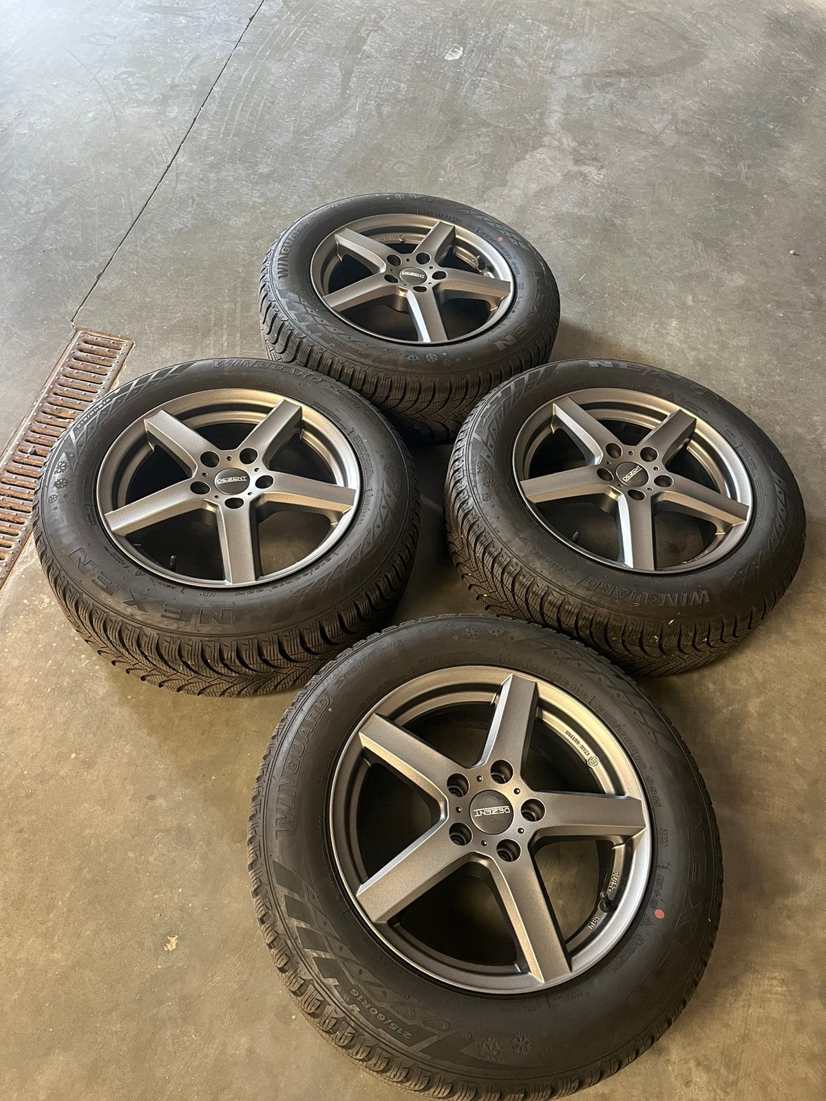 Kit hiver alu 16p beetle 215x6016p nexen super etat, Enlèvement