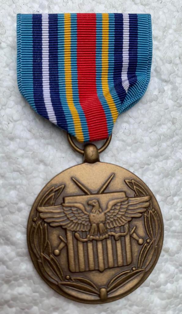Medaille, USA, War on Terrorism Expeditionary medal, 2003., Verzamelen, Ophalen of Verzenden, Landmacht, Lintje, Medaille of Wings