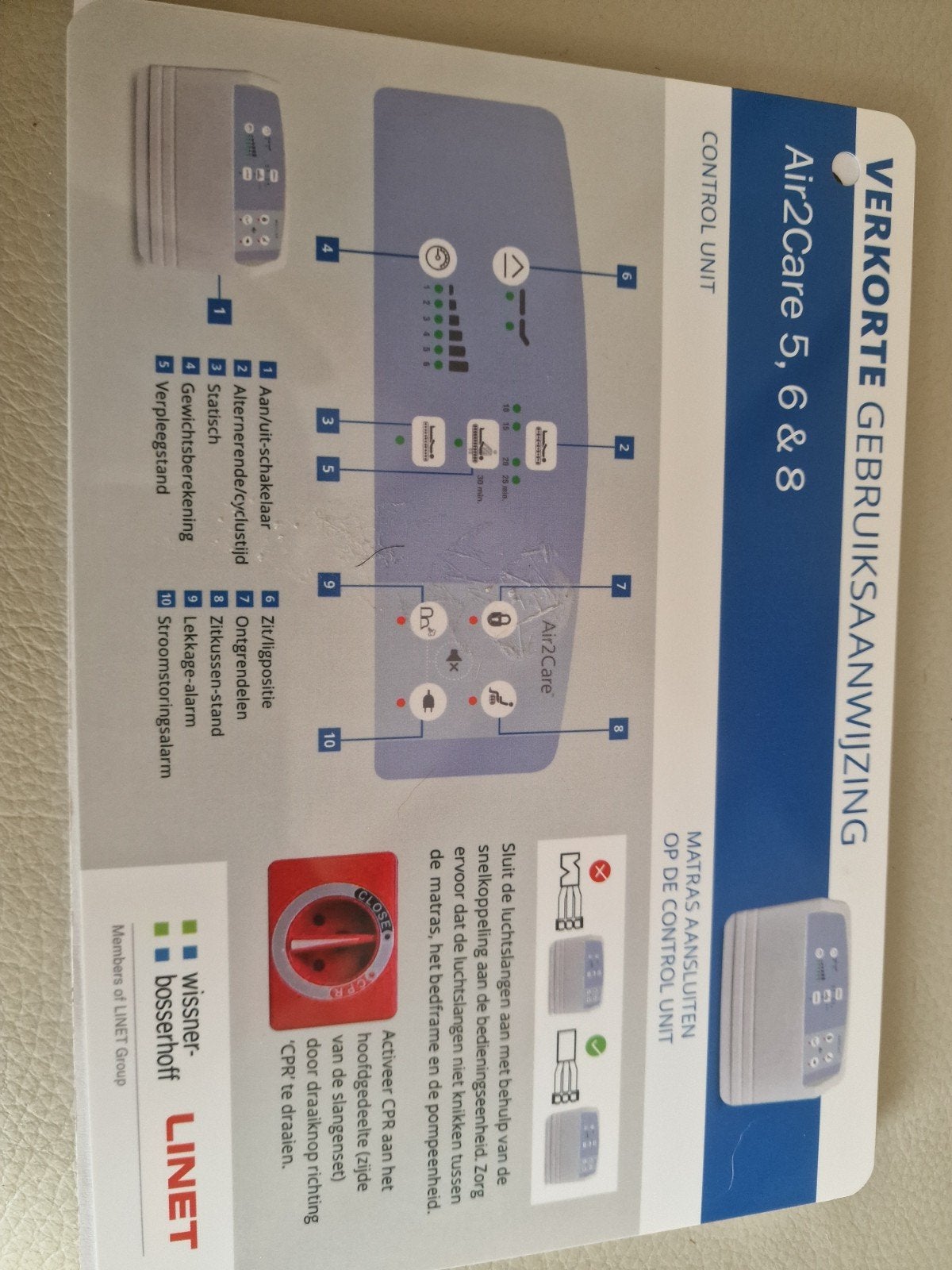Esri easy smart matras, Diversen, Verpleegmiddelen, Ophalen, Zo goed als nieuw