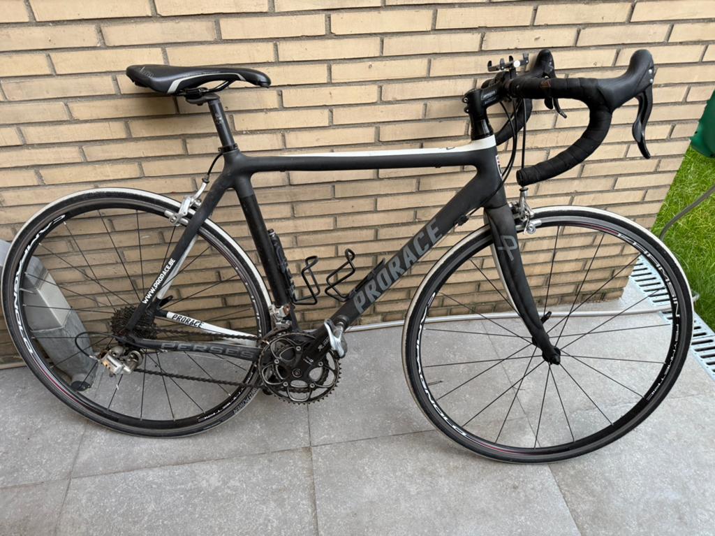 Velo ProRace Perseus Taille M full carbone, Vélos & Vélomoteurs, Enlèvement, Comme neuf