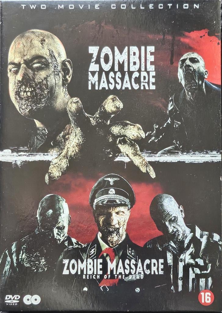 Zombie Massacre 1&2 Box, Cd's en Dvd's, Ophalen of Verzenden, Zo goed als nieuw