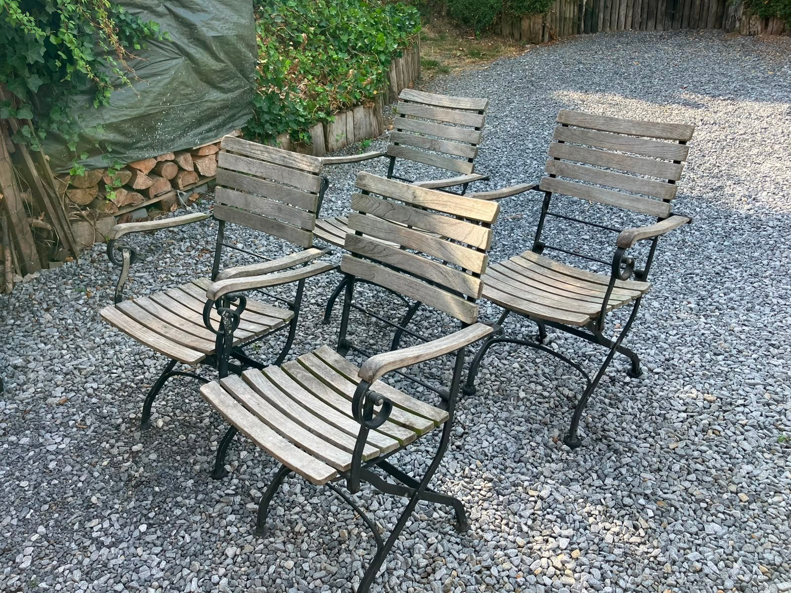 4 chaises Beaufort, 10 By Scandinavia., Enlèvement