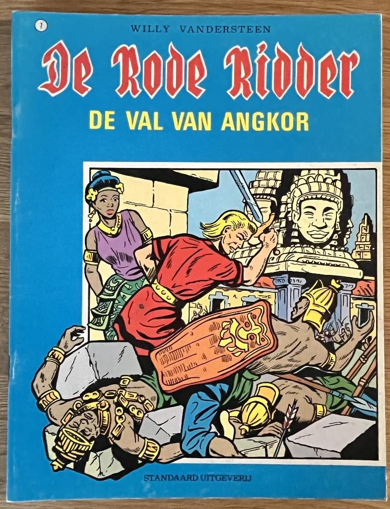 De Rode Ridder - De val van Angkor - 7 (1980) Strip, Boeken, Stripverhalen, Eén stripboek, Zo goed als nieuw