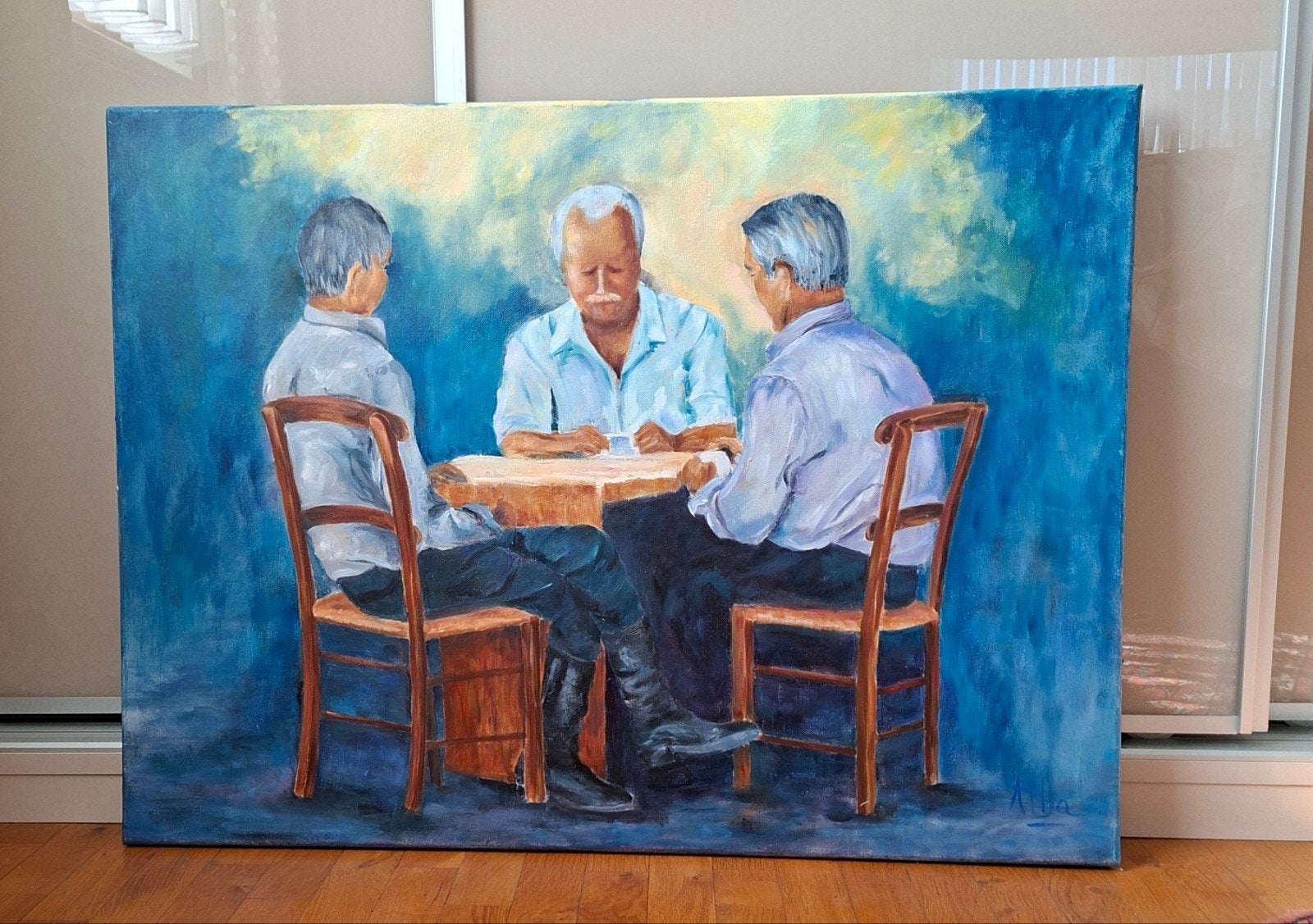 Tableau a l’huile, Enlèvement ou Envoi