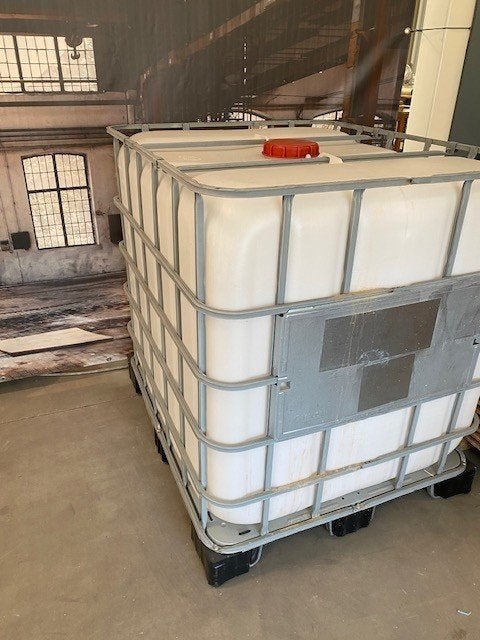 IBC container, Tuin en Terras, Regentonnen, Ophalen, Kunststof, Gebruikt, Met kraantje