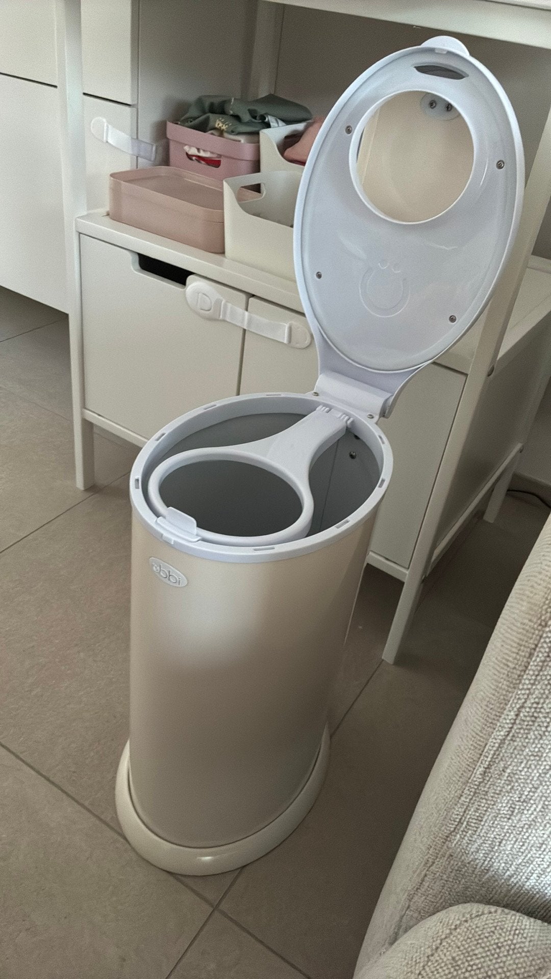 Pamperemmer Ubbi, Kinderen en Baby's, Ophalen, Zo goed als nieuw