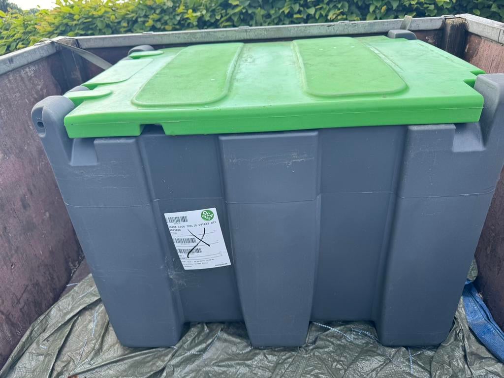 Kingspan mobiele brandstoftank 200l met pomp, Ophalen, Gebruikt