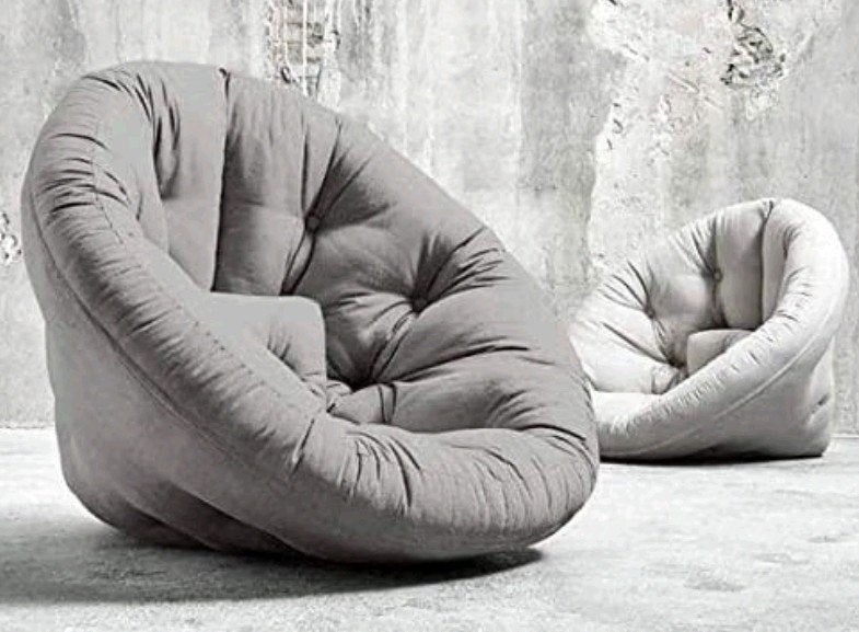 Fauteuil futon covertible nido couleur beige, Enlèvement, Utilisé, Beige, Autres types