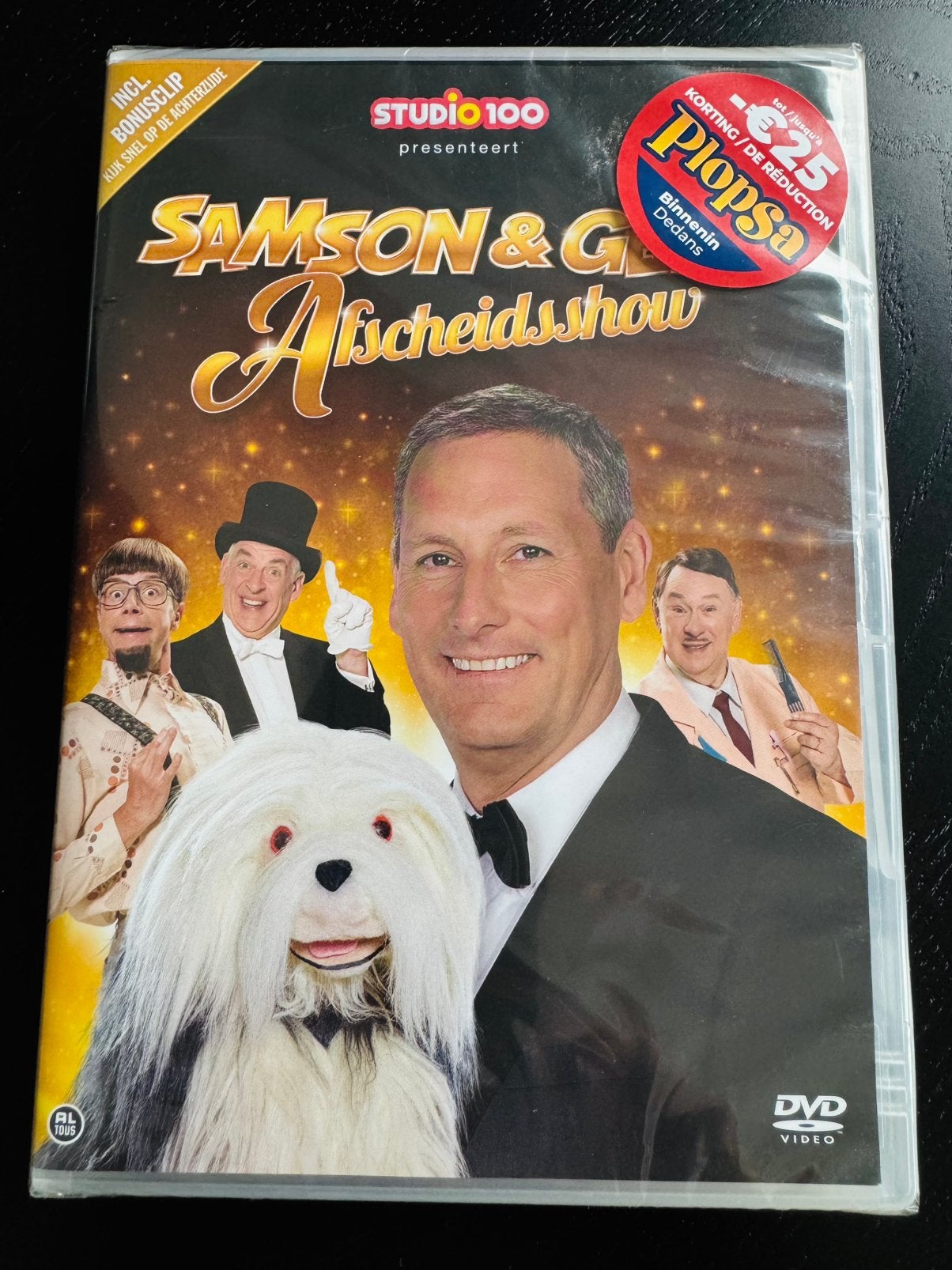 Samson & Gert DVD: Afscheidsshow, Enlèvement ou Envoi, Comme neuf