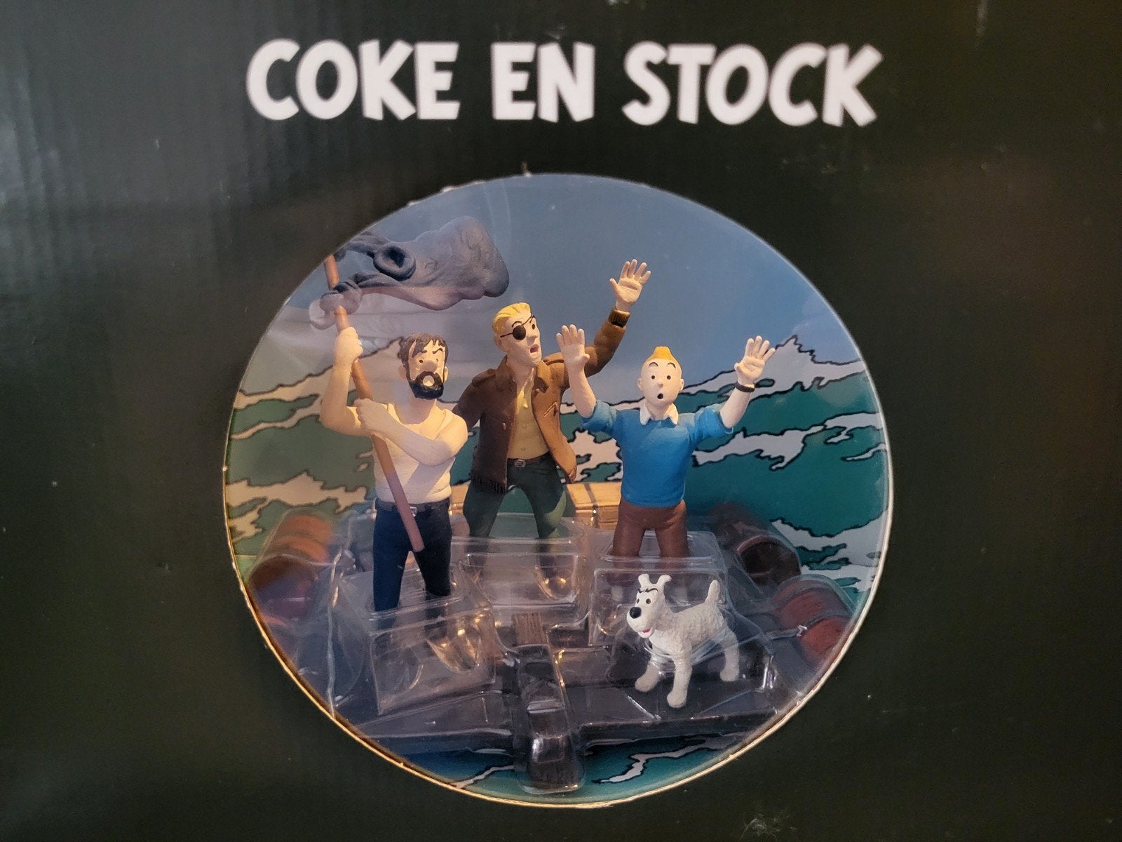 Le radeau de Tintin « Des cokes en stock », Collections, Enlèvement ou Envoi, Neuf