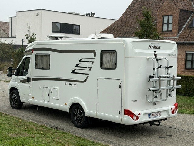Mobilehome Hymer EXSIS T 588, Caravans en Kamperen, Chemisch toilet, Fiat, Détecteur de fumée, Boiler