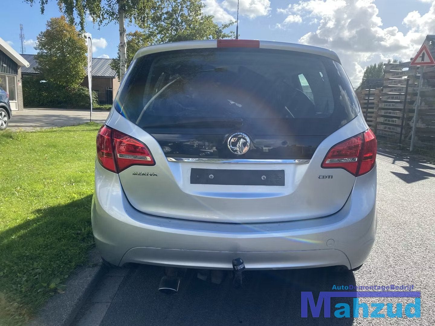 OPEL MERIVA B zilver Z157 Achterbumper bumper 2010-2017, Auto-onderdelen, Gebruikt, Opel Automobile GmbH, Kontakt@opel-infoservice.de
