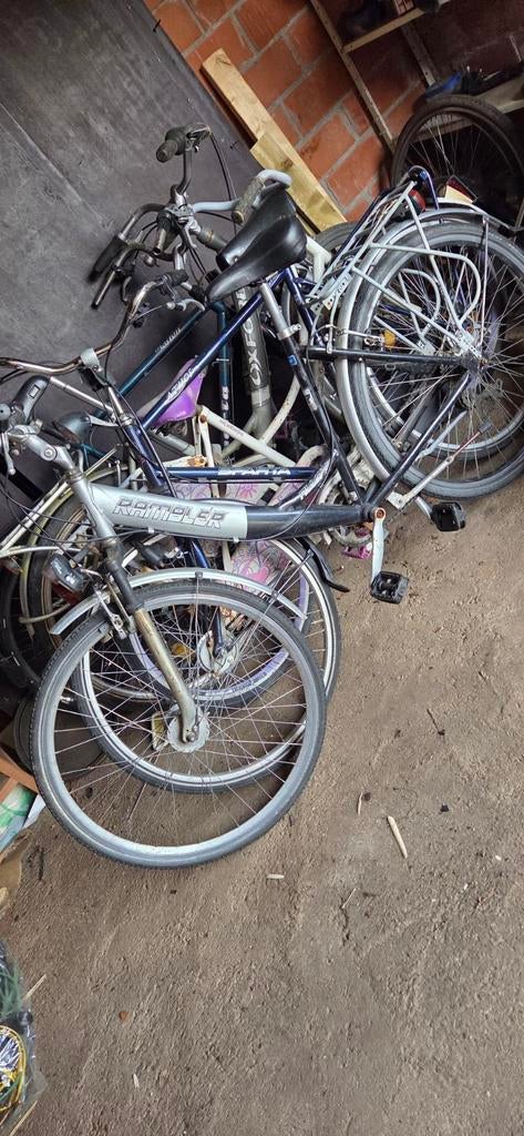 5 fietsen opmaak, Ophalen