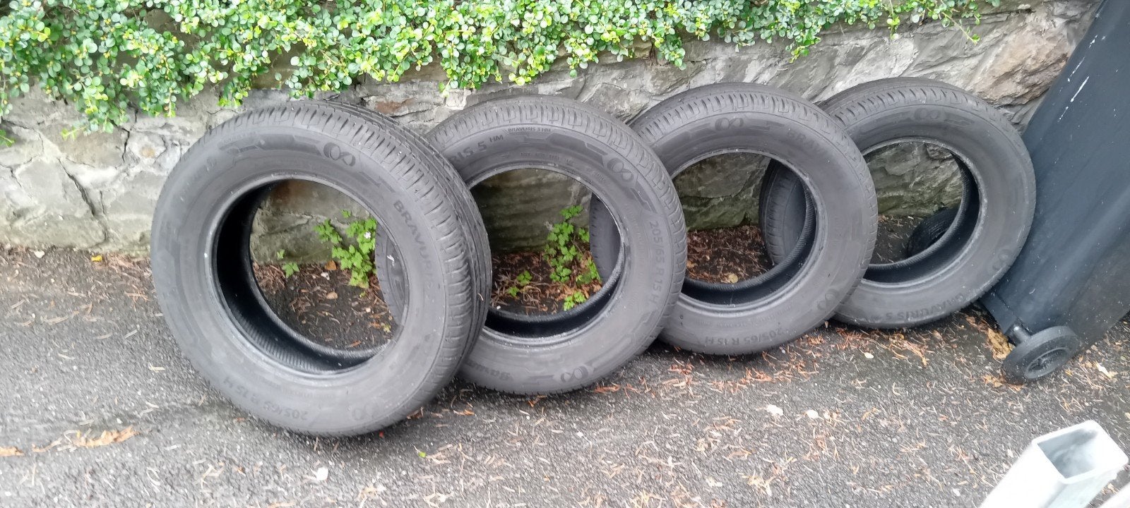 PNEUS ÉTÉ Barum Bravuris 5HM 205/65 R15 94H (4 pneus), Enlèvement ou Envoi, Utilisé, Citroën