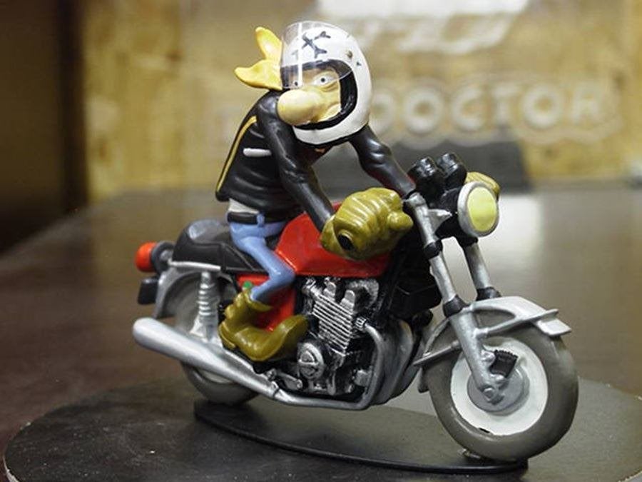 Joe Bar Rene Lagauffre Laverda 1000 1:18 JB51, Verzamelen, Ophalen of Verzenden