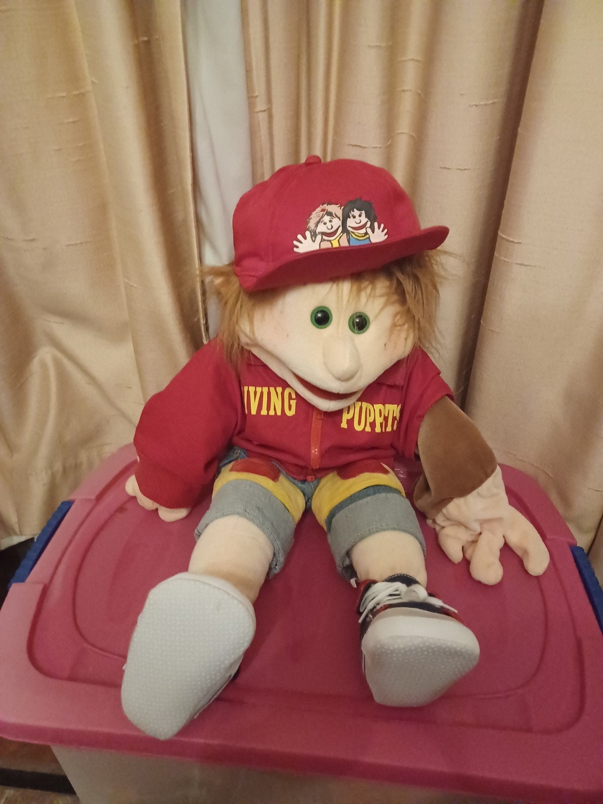 Living puppet jongen, Ophalen of Verzenden