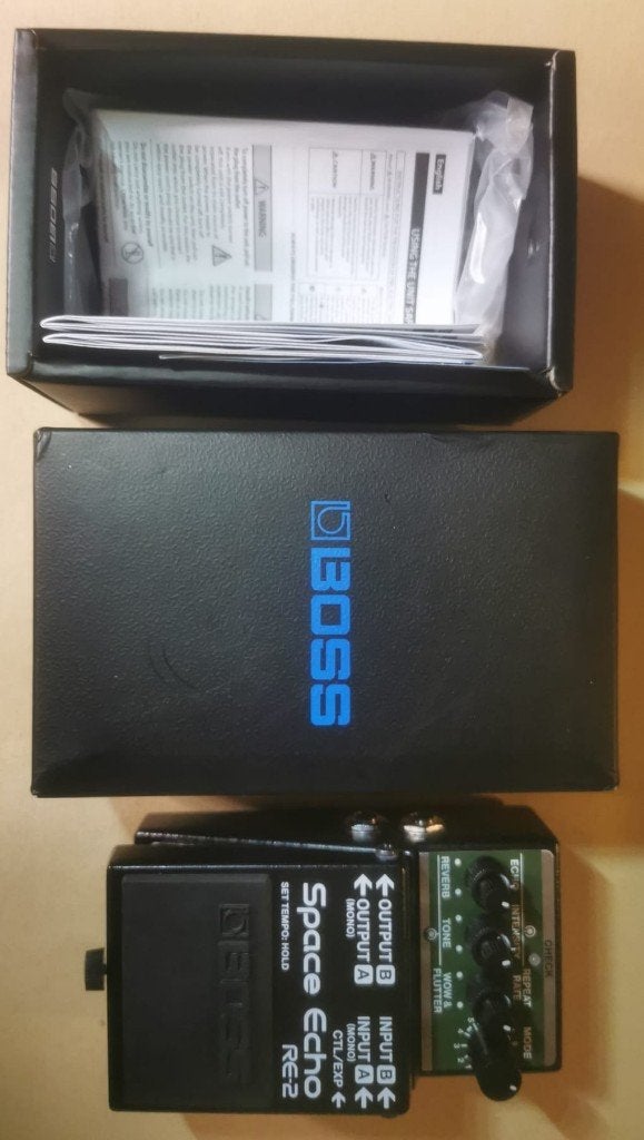 Boss RE 2 Space Echo, Muziek en Instrumenten, Ophalen of Verzenden, Zo goed als nieuw, Delay of Echo
