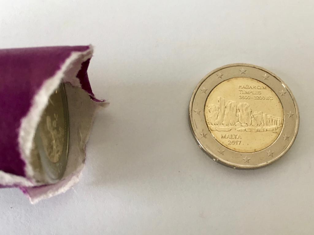 Malta 2017 Herdenkingsmunt 2 Euro 'Hagar Qim' UNC, Envoi, Malte, 2 euros, Monnaie en vrac