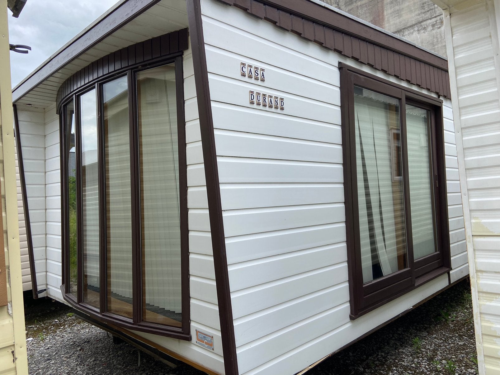 Ruime chalet stacaravan pvc met dubbel glas, Caravans en Kamperen, Stacaravans