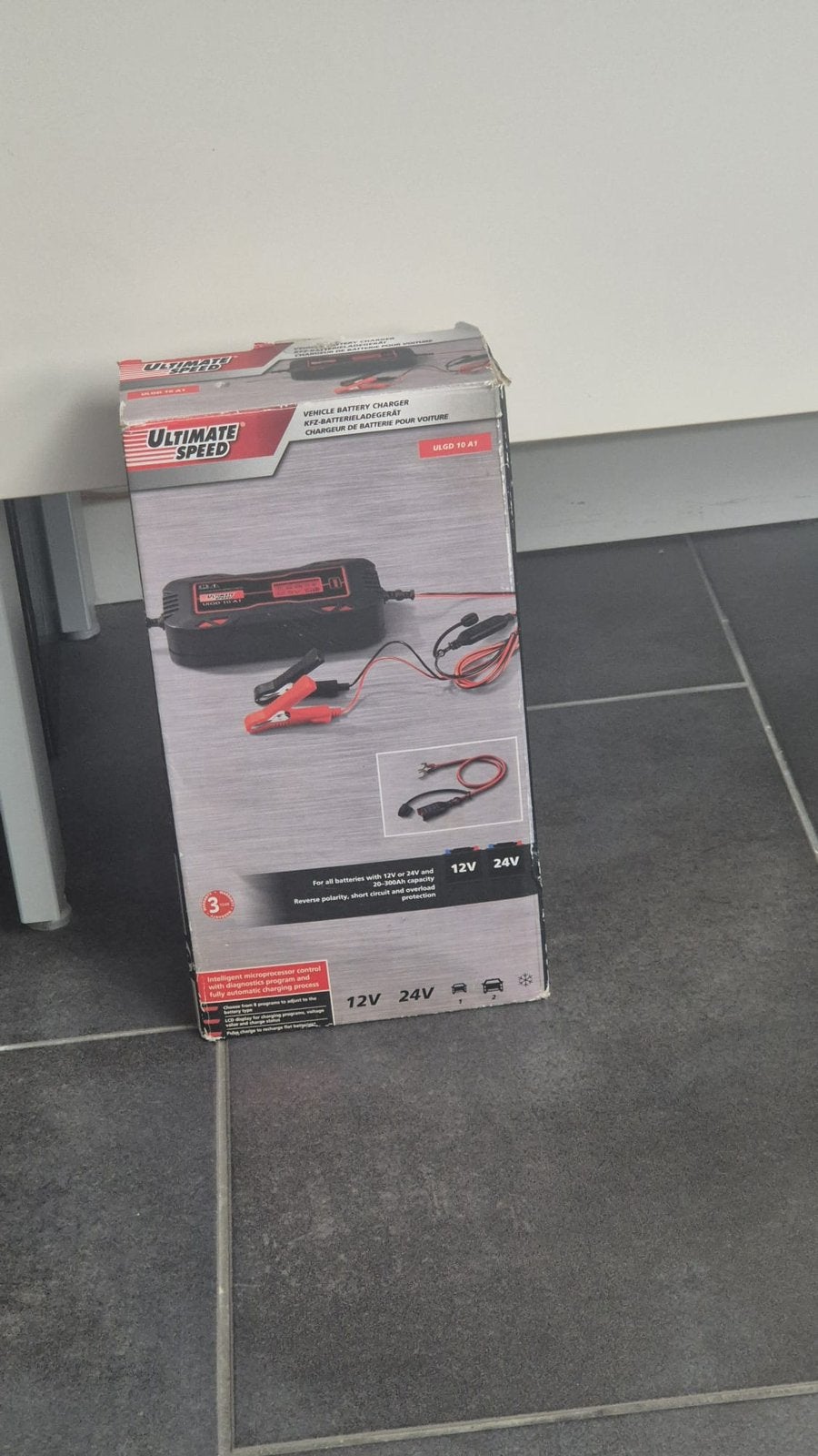 Chargeur pour batteries voiture, Enlèvement, Neuf