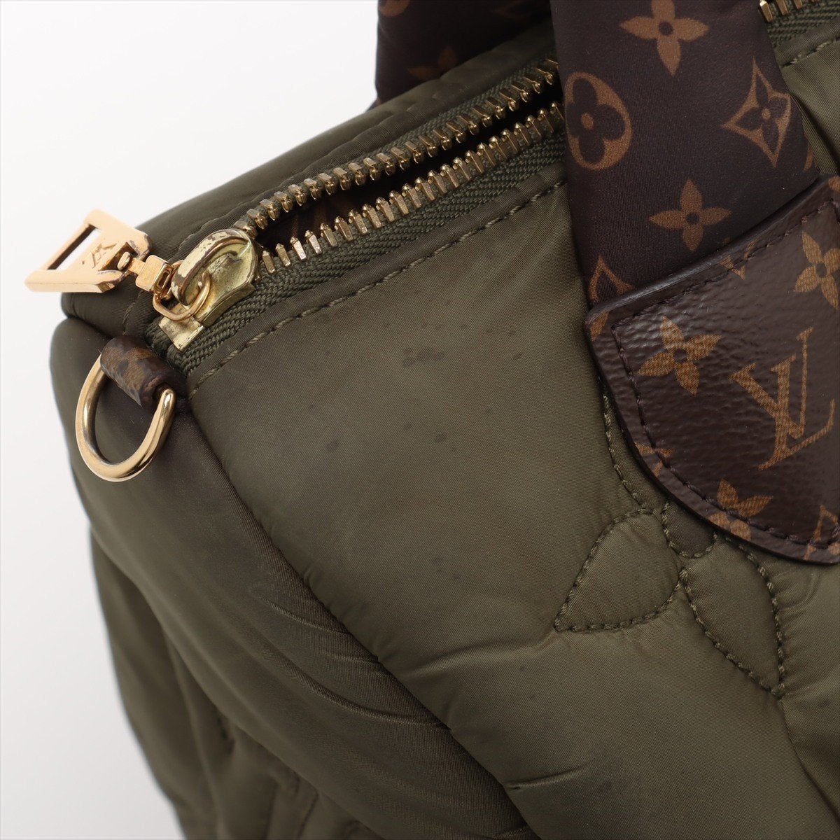 Louis Vuitton Speedy 25 kussentas, Ophalen of Verzenden, Gebruikt, Groen, Handtas