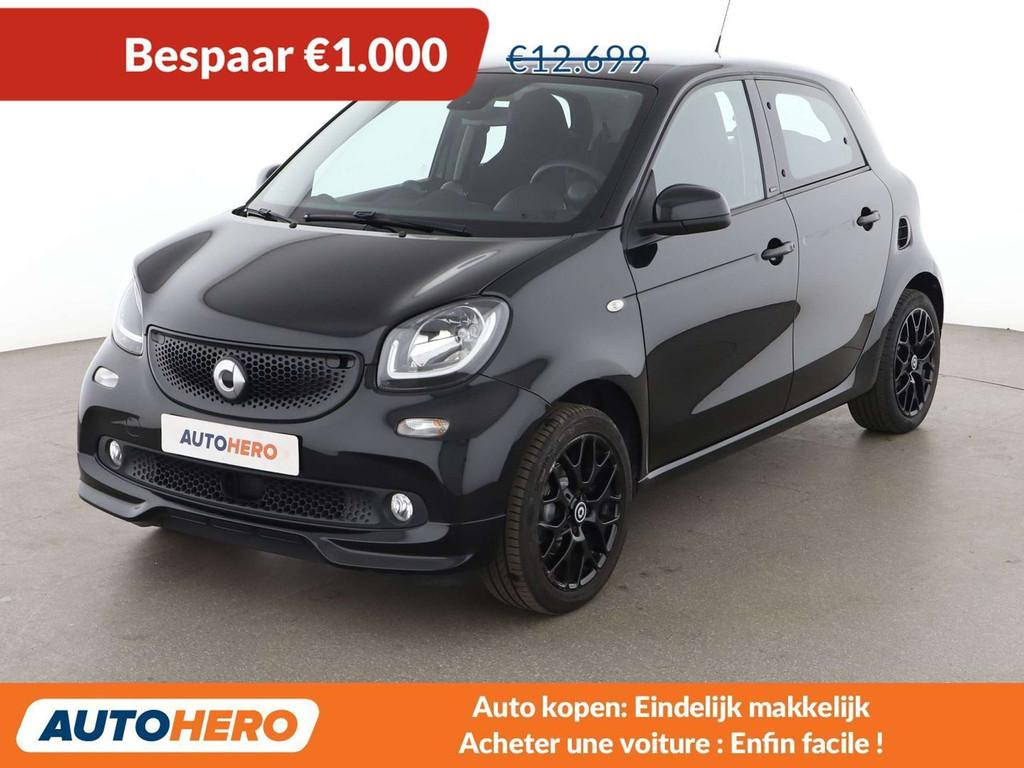 Smart Forfour 1.0 Basis passion (automatique), Autos, Smart, 1005 kg, Achat, Noir, 5 portes
