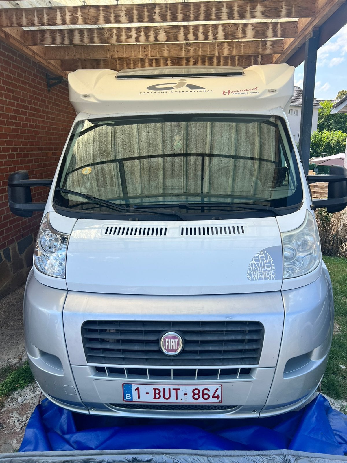 Profiel Riviera Elite CI - Centraal bed - 70.000 km, Caravans en Kamperen, Mobilhomes, Roue de secours, Fiat, 7 tot 8 meter, Particulier
