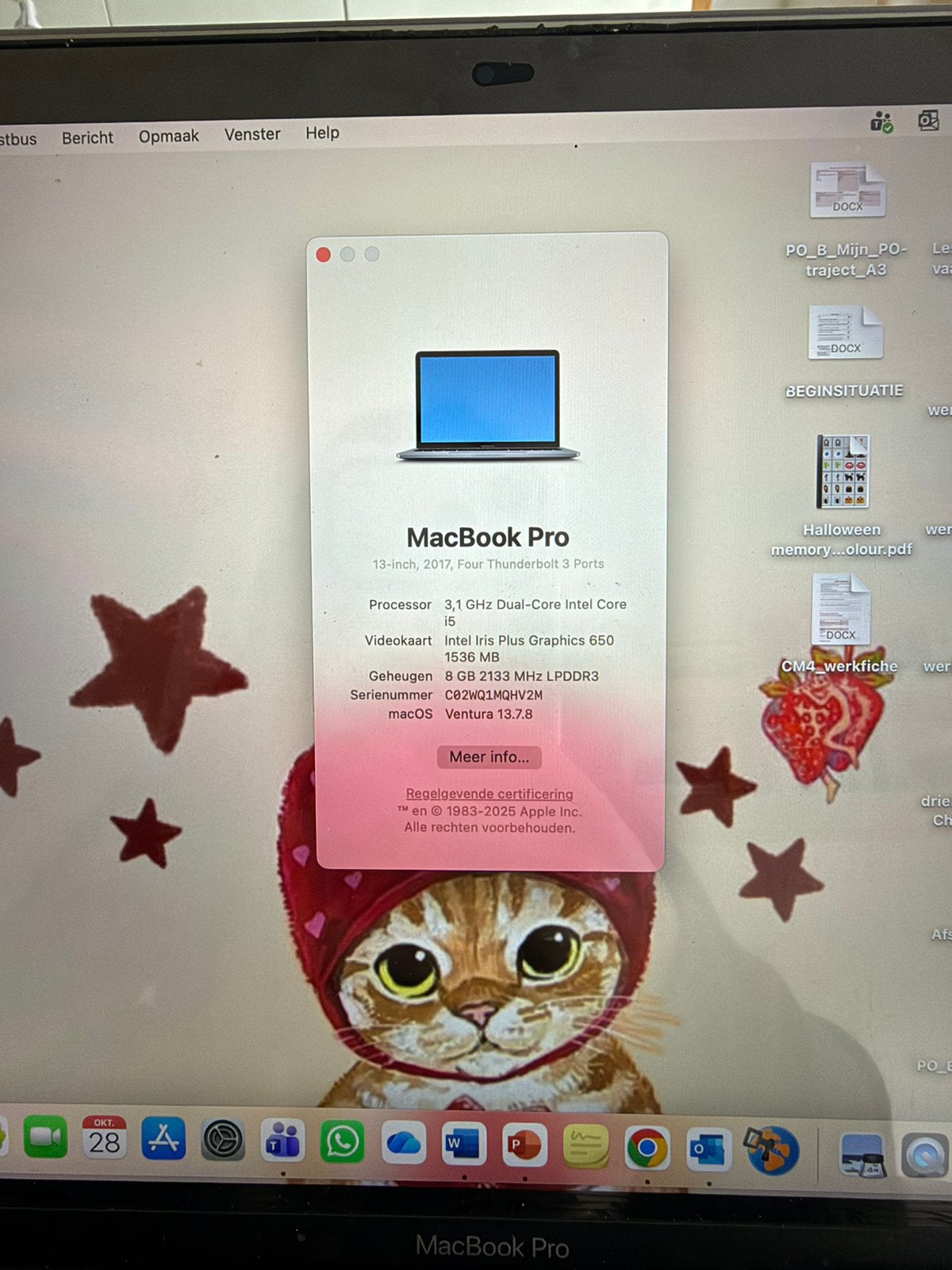macbook pro, Computers en Software, Ophalen, Gebruikt, 8 GB, 13 inch