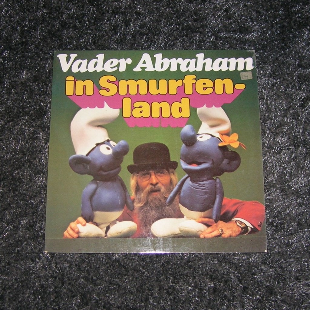 LP Vader Abraham in Smurfenland, Verzamelen, Ophalen, Gebruikt, Gebruiksvoorwerp