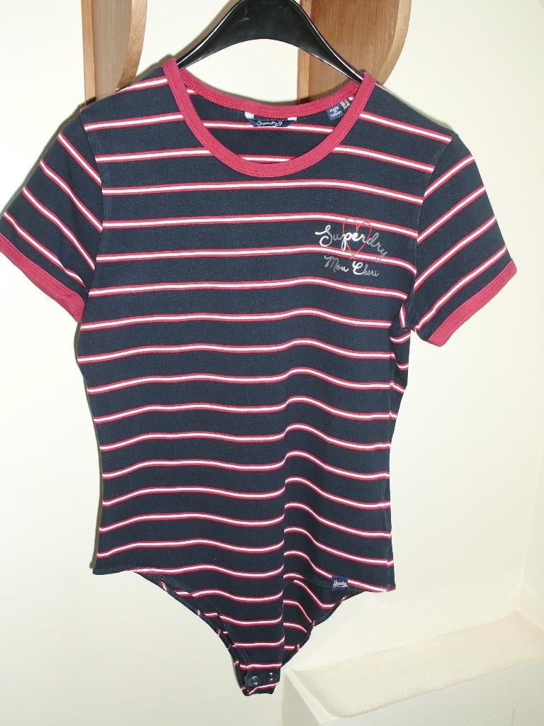 T-shirt body Superdry T 44 comme neuf, Taille 42/44 (L), Manches courtes, Enlèvement ou Envoi, Superdry